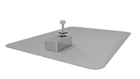 IronRidge Conduit Mount Accessories - Classic Conduit Mount shown